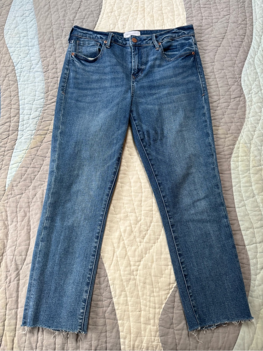 Dear John Women's Blue Straight Jeans, size 30